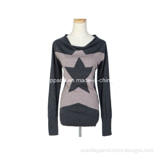 Lady Print Sweater (SZWA-0936)